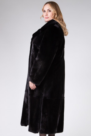 Норка английский воротник пластины BLACKGLAMA